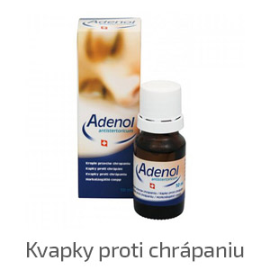 Adenol kvapky proti chrápaniu